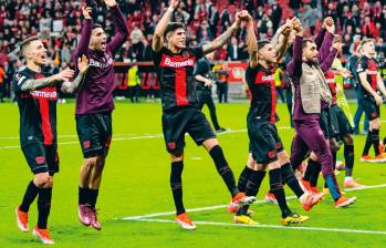 El Bayer Leverkusen es el único equipo invicto en Europa. Con la victoria de ayer ante West Ham (2-0) por cuartos de la Europa League, el equipo de Xabi Alonso acumuló 42 partidos sin conocer la derrota. FOTO getty