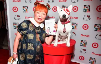 Yuko Yamaguchi se retira de Hello Kitty después de cuatro décadas. FOTO Getty