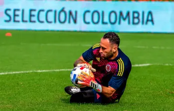 El arquero antioqueño David Ospina suma 129 partidos con la Selección Colombia de mayores. Es el que más apariciones tiene en la historia. Foto: Juan Antonio Sánchez