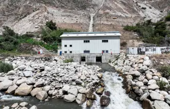 La central hidroeléctrica Manta respalda la operación de Celaris Energy en Perú . FOTO cortesía Celsia