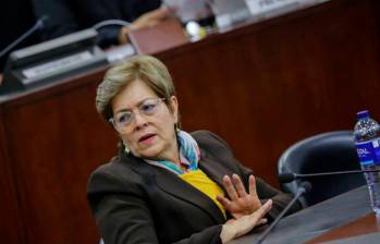 La ministra Gloria Inés Ramírez ha sido reiterativa en el discurso de garantías y precarización. FOTO: COLPRENSA