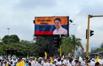 Panorama en Cali, en el Parque de las Banderas. FOTO: CORTESÍA