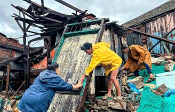 El huracán Melissa dejó devastación a su paso por Jamaica. FOTO: AFP El huracán Melissa dejó devastación a su paso por Jamaica. FOTO: AFP