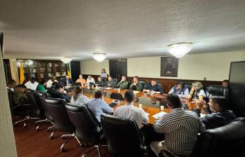 La Gobernación del Cauca se reunió con las instituciones de seguridad y de Derechos Humanos presentes en el departamento para acordar medidas de seguridad. FOTO: TWITTER OCTAVIO GUZMÁN