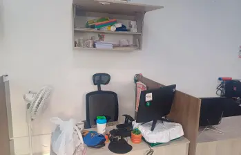Extraña que los delincuentes no hayan cargado con los computadores. FOTO: CORTESÍA