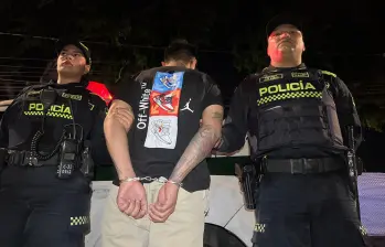 Hombre que se había fugado del centro de retención de La Minorista (Medellín) en 2024 fue recapturado. FOTO: Cortesía Policía Metropolitana