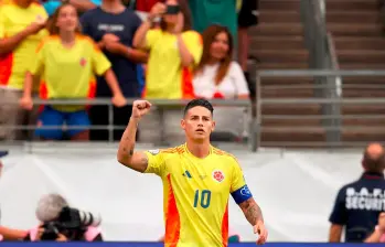 James Rodríguez es el capitán de la Selección Colombia y aspira jugar su tercer Mundial tras los de 2014 y 2018. FOTO FCF