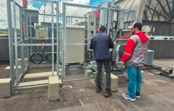 Claro anunció que pronto llegar la red 5G al aeropuerto internacional de Antioquia. FOTO CORTESÍA CLARO. 