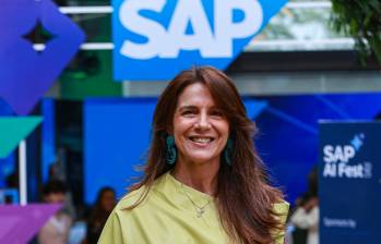 Catalina Manrique, Country Manager de SAP para Colombia. En el SAP IA Fest 2025 la compañía realizó lanzamiento de nuevos modelos y herramientas para implementación de IA en empresas.