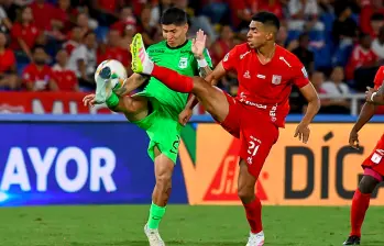 Nacional empato 1-1 con América en el Pascual Guerrero. Foto: Colprensa