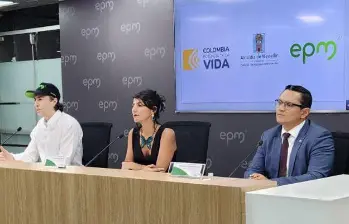 Daniel Quintero, exalcalde de Medellín; Irene Vélez, exministra de Minas y Energía, y Jhonatan Villada, exvicepresidente de EPM. FOTO: REDES