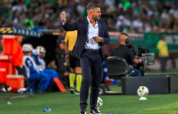Javier Gandolfi destacó el nivel de Nacional ante Sao Paulo e invitó a creer que la clasificación es posible en Brasil. FOTO CAMILO SUÁREZ
