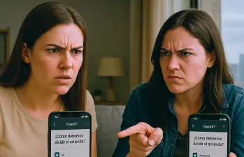 Cada vez más personas consultan estas apps en busca de apoyo emocional o resolver disputas, sin saber que estos modelos están diseñados para complacer más que para confrontar. FOTO generada con IA