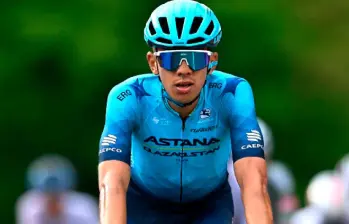 Harold Tejada, uno de los mejores ciclistas de Colombia en los últimos años. FOTO X-ASTANA