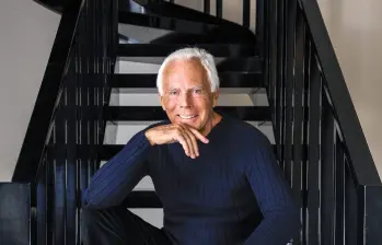 Giorgio Armani, el histórico diseñador de moda, murió hace una semana. FOTO: Tomada de Panenka