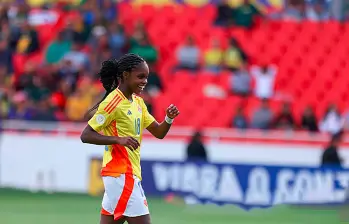 Linda Caicedo se jugó tremenda final, lástima que no la pudo cerrar con el título, pero estuvo a la altura. FOTO GETTY