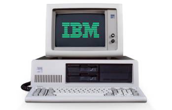 Así lucía el IBM PC, esta es una versión de ese computador inicial al que se le debe agradecer que usted hoy tenga un portátil. FOTO Sstock