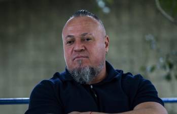 Alias Carlos Pesebre, exvocero de paz de las bandas delincuenciales de Medellín y Aburrá Foto: Julio César Herrera Echeverri