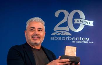 Diego Cardona, gerente General de Absorbentes de Colombia. Foto Cortesía. 