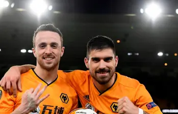 Ruben Neves y Diogo Jota se conocieron desde que eran juveniles en Portugal. En Inglaterra compartieron equipo y fortalecieron su vínculo. FOTO: TOMADA DEL INSTAGRAM DE @RubenNeves 