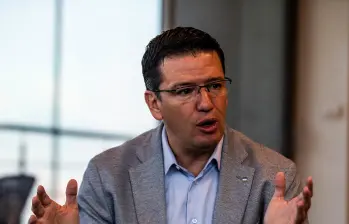 Germán Bahamón, gerente de la Federación de Cafeteros, resaltó que el precio de referencia del café en la bolsa de Nueva York se ha incrementado 264% en los últimos 5 años. FOTO Julio César Herrera