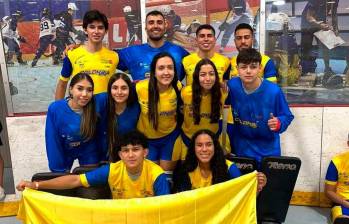 Estos son los 11 antioqueños que conformaron las selecciones Colombia en el Panamericano que se realizó en Bogotá. FOTO cortesía FCP