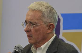 Álvaro Uribe Vélez, expresidente y exsenador. FOTO: Manuel Saldarriaga
