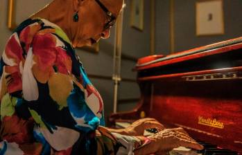 A partir de este año, el Día Mundial de Piano se celebrará en Medellín en homenaje a la maestra Teresita Gómez. Foto Camilo Suárez. 