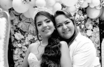 La concejala Luz Elena Silva Madrid y su hija Carolina fallecieron en el accidente de tránsito. FOTO: Cortesía