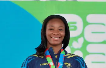 Sharol Angulo consiguió la medalla de plata en la categoría -78 kg de judo femenino. FOTO: INSTAGRAM COMITÉ OLÍMPICO COLOMBIANO