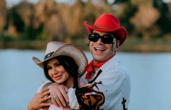 Ryan Casto y Esperanza Gómez, protagonistas del video de Richy, el tema de parranda que estrenaron este jueves 14 de diciembre. FOTO Cortesía