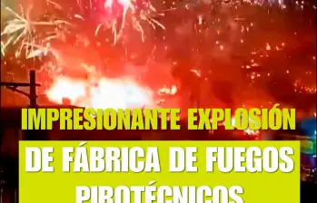 Devastador incendio en barrio de Perú por explosión de fábrica de pirotécnicos