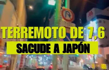 Alerta de tsunami en Japón luego de fuerte terremoto