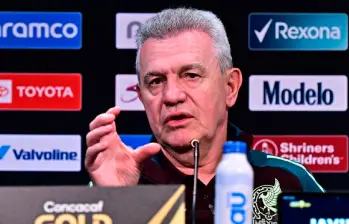Javier Aguirre, seleccionador de México. FOTO AFP
