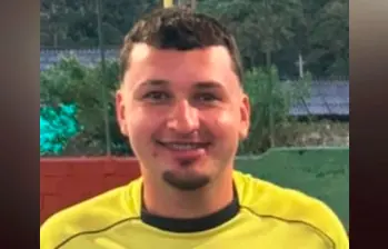 Andrés Felipe Herrera Quiroz, de 27 años, era un reconocido futbolista y árbitro tanto en salón como en grama en el Suroeste antioqueño. FOTO: CORTESÍA