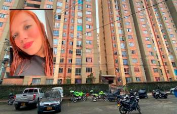 En este conjunto residencial de San Antonio de Prado asesinaron a Valeria Arenas López (detalle), de 23 años. FOTOS: ANDRÉS FELIPE OSORIO GARCÍA Y CORTESÍA