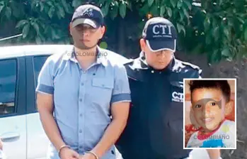 El sargento (r) Richard Antonio Pérez fue capturado el 10 de febrero de 2016 por el asesinato de Sergio Andrés Pérez Carrascal (der), de 5 años. Para ocultar el crimen, el militar llevó por su propia cuenta al menor al centro asistencial. FOTOS: ARCHIVO RÓBINSON SÁENZ Y CORTESÍA