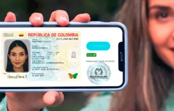 Para tener la cédula digital en el celular no es necesario intermediarios ni tampoco pagar por ello. Lo único que se cobra es la expedición de este documento como tal. FOTO: CORTESÍA REGISTRADURÍA