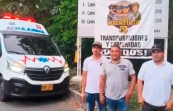 Los integrantes del movimiento Los Magníficos de la Ruta 60, que llevaban dos semanas impidiendo el cobro de dos peajes de la autopista Medellín-Bogotá, levantaron su manifestación y ya se permite de nuevo el cobro en estos puntos. FOTO: CORTESÍA