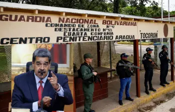 La cárcel de Tocorón era uno de los santuarios del Tren de Aragua, el cual fue intervenido en medio de las tácticas de Maduro para calmar presiones antes de las elecciones celebradas el año pasado. Foto: AFP