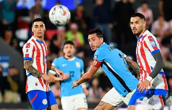 Paraguay, con su victoria 2-0 ante Uruguay en la fecha 15, alcanzó los nueve partidos invicto en estas Eliminatorias. FOTO: GETTY
