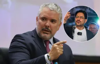 Expresidente Iván Duque calificó como vergüenza la negativa de Iván Cepeda a asistir a debates. Fotos: Colprensa y Getty Images