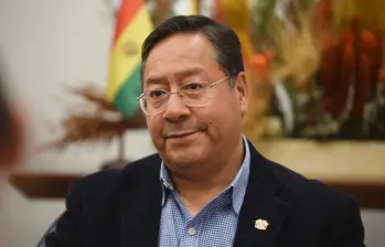 El expresidente de Bolivia, Luis Arce. FOTO: AFP