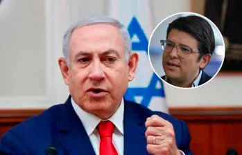 El primer ministro israelí envió sus condolencias por la muerte de Miguel Uribe Turbay a través de redes sociales. FOTOS: AFP y Colprensa