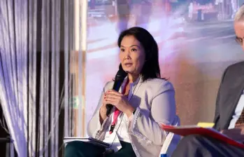 Keiko Fujimori, hija del expresidente Alberto Fujimori, es favorita en las elecciones presidenciales de Perú. FOTO: Tomada de su X @keikofujimori