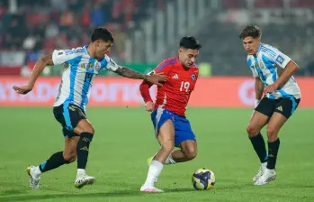 Los jugadores de Chile no lograron hacer la diferencia ante los argentinos y su clasificación al Mundial se les complicó. FOTO X-SELECCIÓN CHILENA 