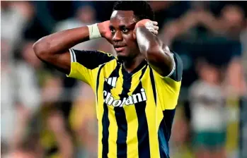 Jhon Jáder Durán, de 21 años, tiene contrato con el equipo turco hasta mitad del 2026. Después del Mundial deberá regresar al Al-Nassr. FOTO: AFP