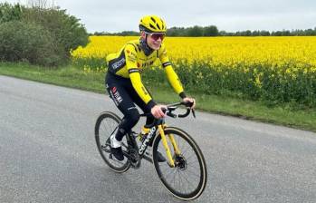 Jonas Vingegaard, era uno de los ciclistas que mejor venía en ritmo y ahora espera poder ponerse a punto y ser parte del próximo Tour de Francia, una de las carreras más esperadas por los ciclistas. FOTO: CAPTURA VIDEO REDES SOCIALES