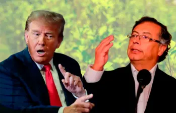 El Gobierno Petro defiende resultados, incluso reabre la puerta al uso de glifosato, mientras Trump decidirá si mantiene la cooperación clave en ayudas y relaciones bilaterales. FOTO: GETTY/EL COLOMBIANO/COLPRENSA