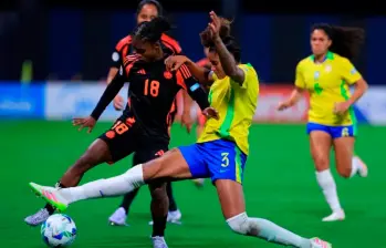La futbolista Linda Caicedo, del Real Madrid, es una de las figuras del cuadro colombiano finalista de América. FOTO: GETTY
